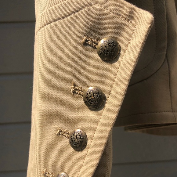 Zara Swiss Military Style Blazer Jacket - Picture 4 of 12